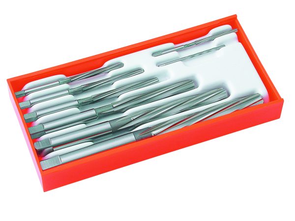 Coffret 8 Alésoirs à Main DIN206 HSS 2-3-4-5-6-8-10-12 H7