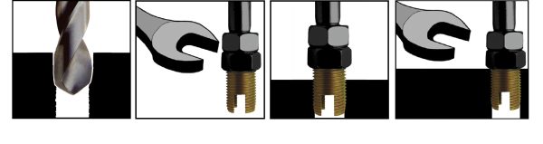 Appareil de Pose pour Douilles Filetées Auto-Taraudeuses M12X1.25 - Image 2